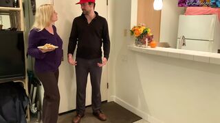 Stepmom welcomes home and pleases stepson - 1 image