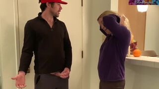 Stepmom welcomes home and pleases stepson - 4 image