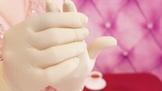 ASMR: double latex gloves movie scene (Arya Grander) sexy close ups - point of view free clip scene nurse gloves - 14 image