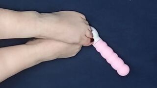 crave me to play with your toy as I give footjob to my owntoys???? - 8 image