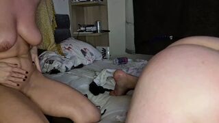 Kinky bitch really enjoys hard fuck, sexy amateur wife likes rimming - 1 image