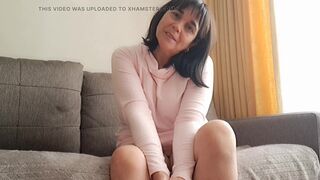 Wife Confesses That She Liked To Fuck Her Husband's Son And Gets Horny Because His Cock Is Bigger Than Her Husband's - 9 image
