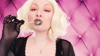 Asmr Video: Lipstick, Mesh Gloves and Lollipop (arya Grander) - 1 image