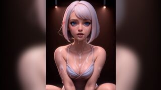 Hot girl wanting cock in pussy - 3D animation - 4 image