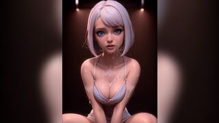 Hot girl wanting cock in pussy - 3D animation - 5 image