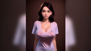 Hot girl wanting cock in pussy - 3D animation - 6 image