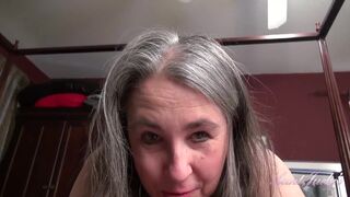 AuntJudys - Your 52yo Mature Step-Auntie Grace Wakes You Up with a Blowjob (POV) - 10 image