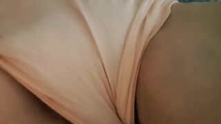 my neighbor records my pussy and tits while I hide - 5 image