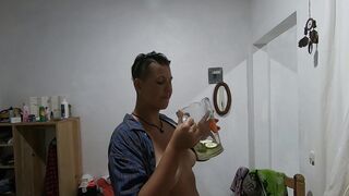 One liter of pee-lemonade, we drink our piss from a jug - 13 image