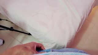 LATIN THREESOME WITH MY NEIGHBOR LIKES HOW HIS WIFE SUCKS ME WHILE HE FUCKS HER ASS