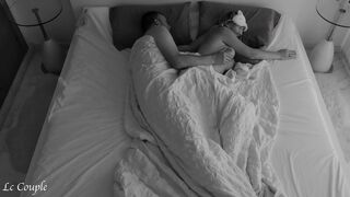 Married couple early morning wake up sex, fingering and cumshot into wife mouth - 2 image