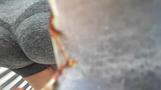 Caught and recorded in an outdoor dressing room