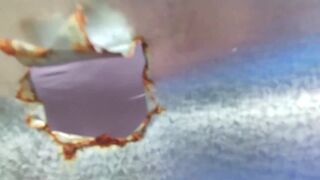 Caught and recorded in an outdoor dressing room