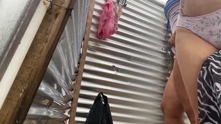 catching women on the beach changing table