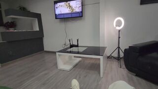 Dexy Laura touches her best friend's cock after a joke Laura is unfaithful to her boyfriend