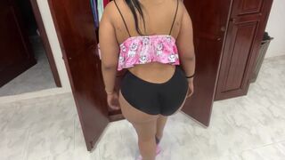 Camera records and catches the hot maid