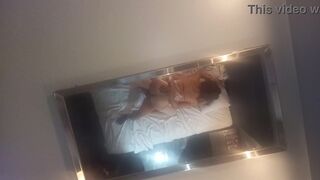 Fucking my dog in a hostel with mirrors on the ceiling