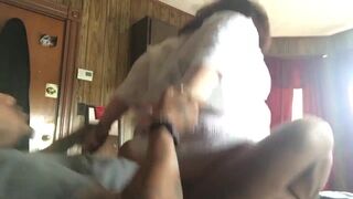 homemade bbc interracial sex with big ass mature bbw wife - 6 image