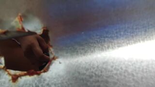 stranger filming girls in the locker room