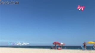 We met a hot new friend on the beach in RJ and invited him to visit us at the hotel