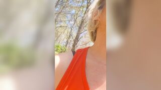 Looking for a stranger to fuck me in the forest