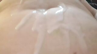 hard sex with strong tit movements with stepson