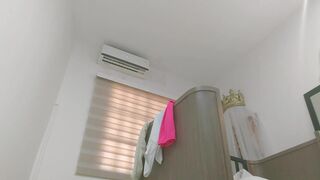 Beautiful nurse comes home from work but doesn't know she has been recorded - 11 image