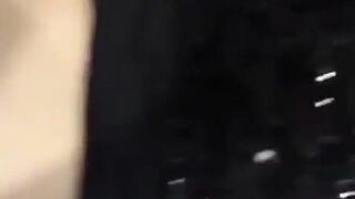 Sex after photo shoot in black mini dress with my sexy wife Alexis