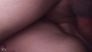 my neighbor came when i was taking a bath and fucks my mouth before creampying my pussy