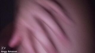 my neighbor came when i was taking a bath and fucks my mouth before creampying my pussy