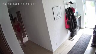 Home Cams Intimate! Creampie in the Morning! Pussy Lubricated! - 1 image