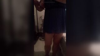 Mature stepmother trying on lingerie and sends the video to her stepson - 9 image