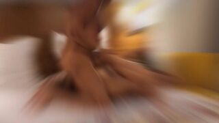 Sexy blonde amateur mature wife Selena enjoys sex in dress - 13 image