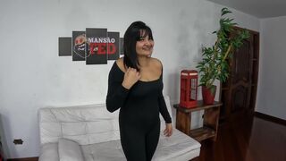 Leticia Cortes in her first time filming debut at the mansion - 14 image