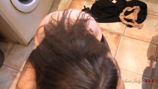 AuntJudysXXX - Your Hot MILF Wife Alice Maze Sucks Your Cock in the Kitchen (POV) - 15 image