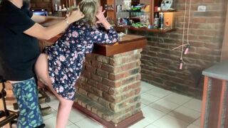 Hot milf Upskirt fuck