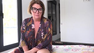 AuntJudys - Your Busty Stepmom JoJo Catches You Stealing Her Panties (POV) - 2 image