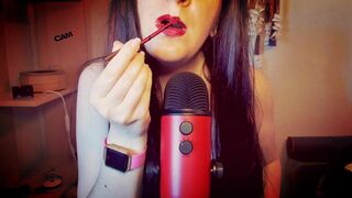 Sensual Mouth Sounds for Beautiful Italian Milf