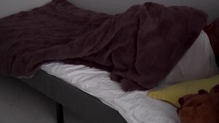 Cowardly stepson fucked his stepmom during a thunderstorm