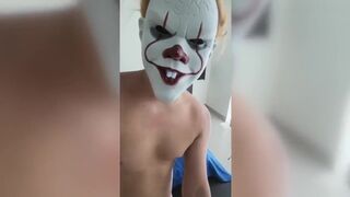 After the Halloween Party I Had a Great Time with My Step-mom