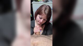 stepmom gives 2 handed teaser blowjob no cumming for you