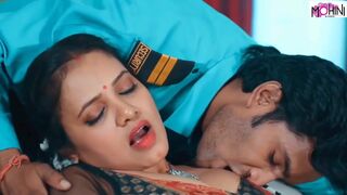 Indian hot bhabi seduced by watchman and fucked very hard in her bedroom when husband is not at home real hardcore sex video with clear Hindi audio - 4 image
