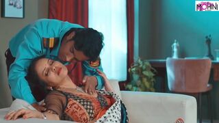 Indian hot bhabi seduced by watchman and fucked very hard in her bedroom when husband is not at home real hardcore sex video with clear Hindi audio - 5 image