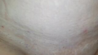 On vacation, my boyfriend comes to fuck me by surprise and fills my pussy with cum