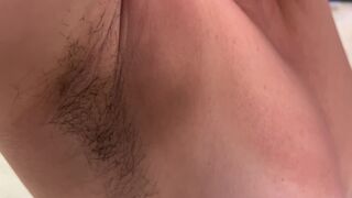 Zara masturbates and after she is already satisfied she gets dressed for work