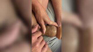 Wetwife tied up and teased 4 released to play with herself and cum - 2 image