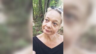 Mature Milf Looking for a stranger in the woods to suck and jerk him off thoroughly until he cums in my mouth