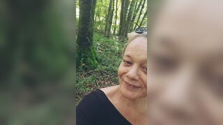 Mature Milf Looking for a stranger in the woods to suck and jerk him off thoroughly until he cums in my mouth - 2 image