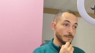 stepmother helps stepson study anatomy