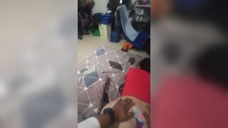 My stepcousin learning manners